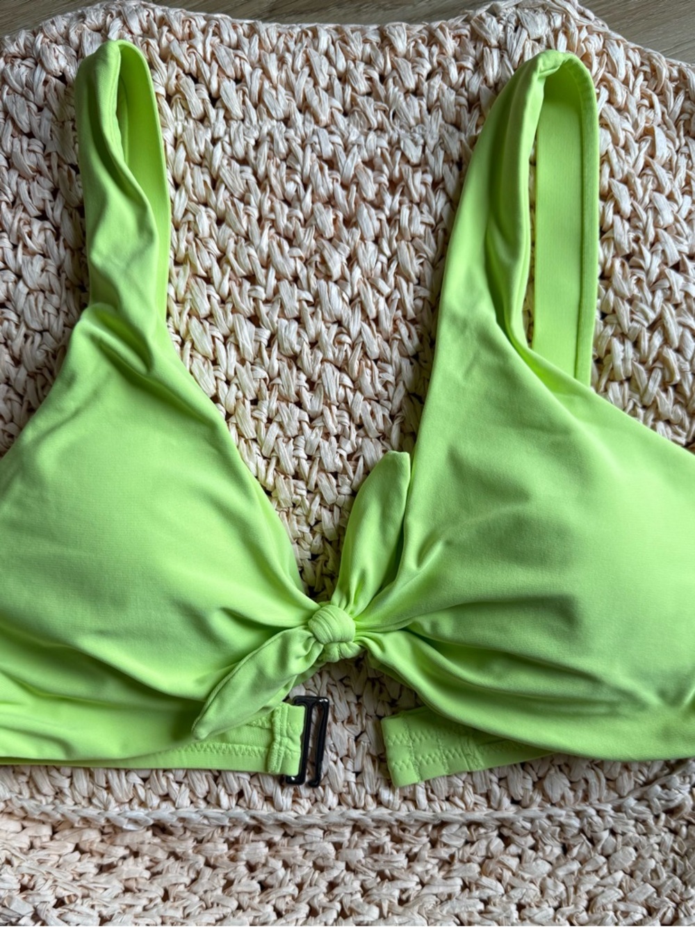 CALIA by Carrie Underwood Lime bikini top